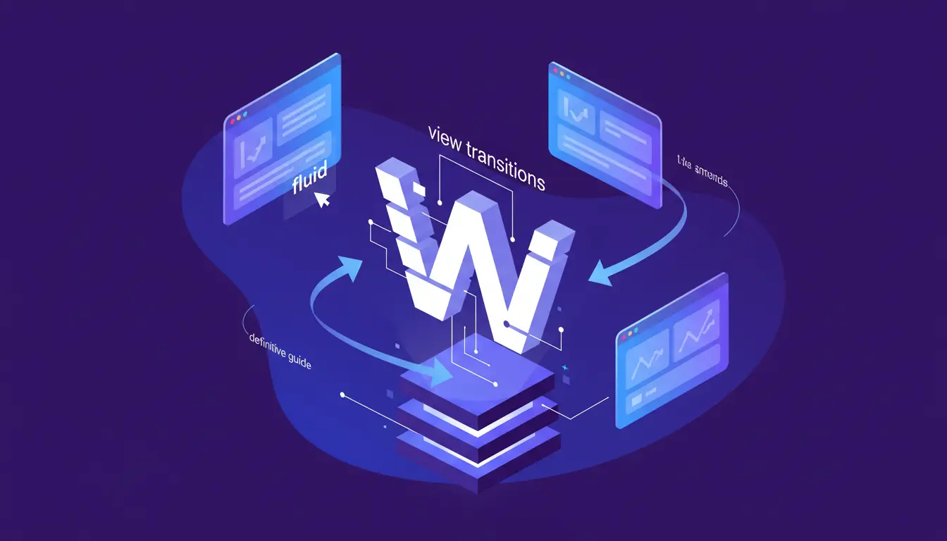 View Transitions API en WordPress: La Guía Definitiva para Temas de Bloque Fluidos