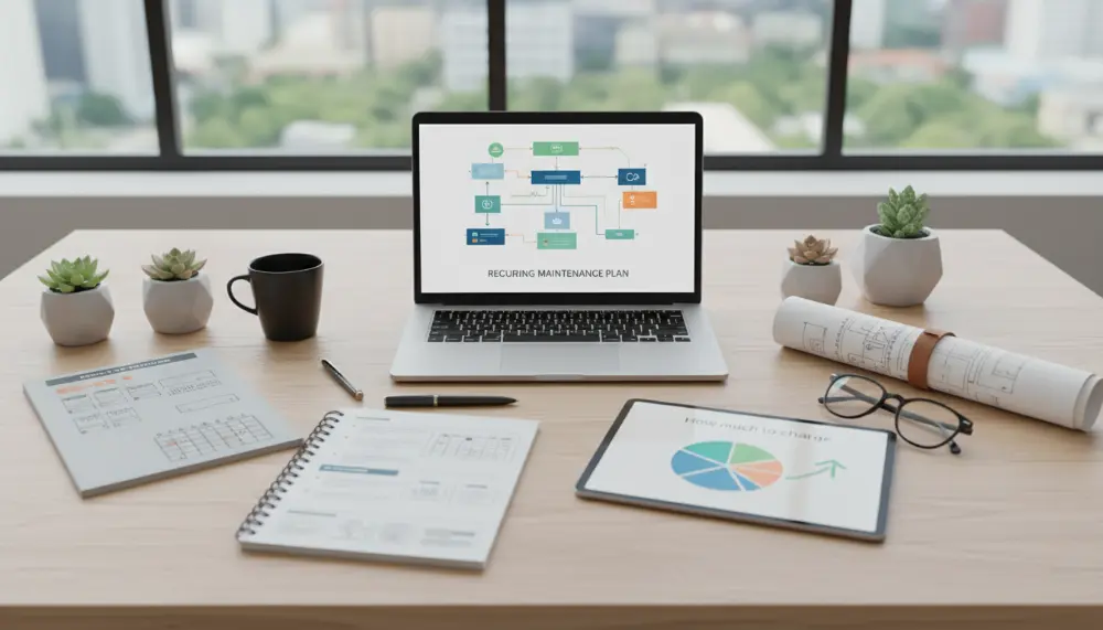 Mantenimiento Web: Crear un plan de mantenimiento recurrente