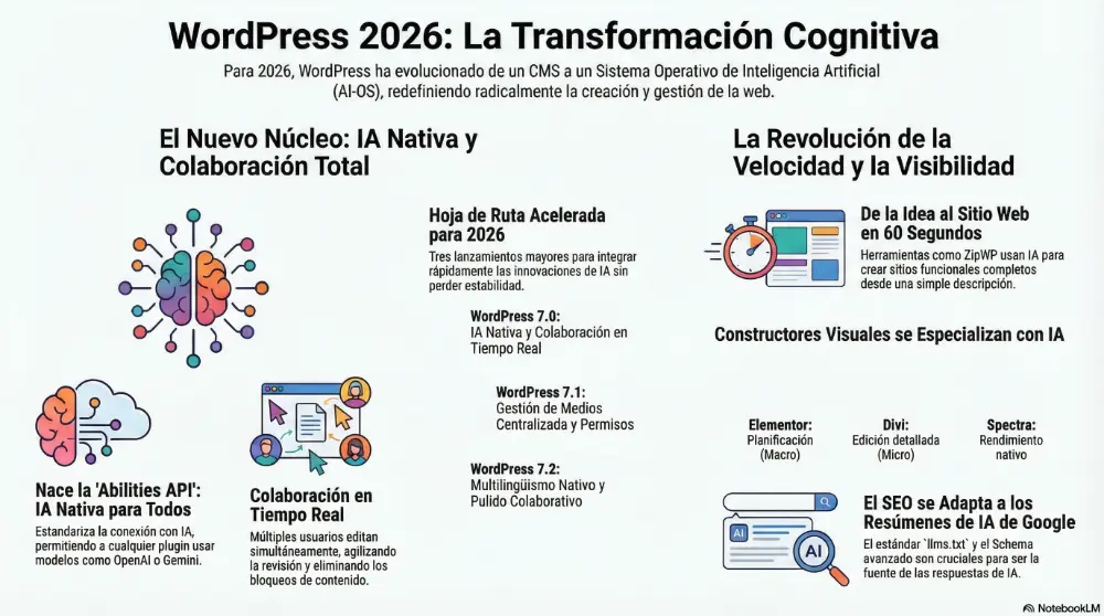 El Renacimiento del Núcleo: Hoja de Ruta de WordPress 2025-2026