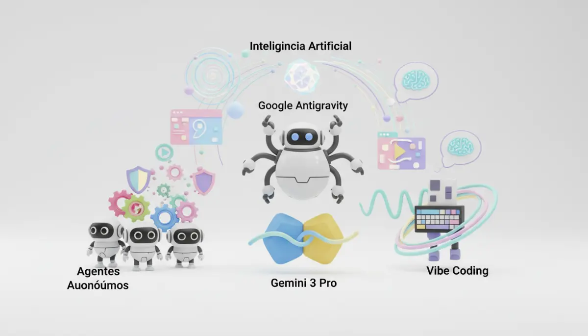 Guía de Google Antigravity: Desarrollo de Software con Agentes IA y Gemini 3